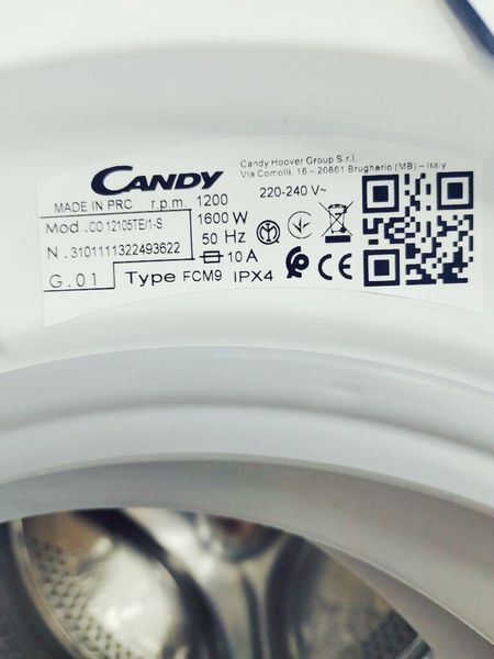 Стиральная машина Candy 12105TE 000041753 фото
