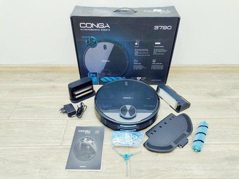 Пилосос робот Cecotec Conga 3790 05436 33w 3200 mAh sn 191118DB001263 000043171 фото