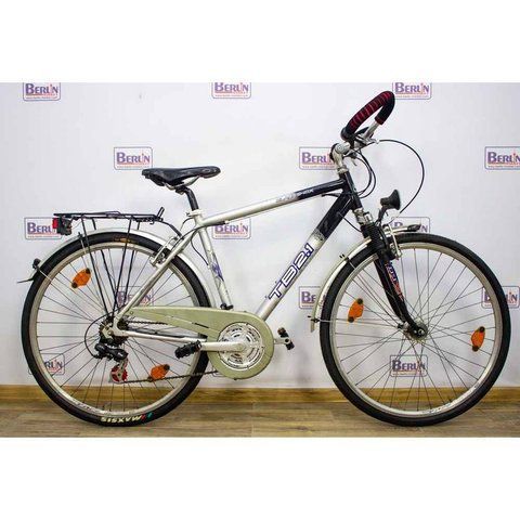 Велосипед 28 Blackshox TB 2.1 дорожный черносерый алюм 000005689 фото