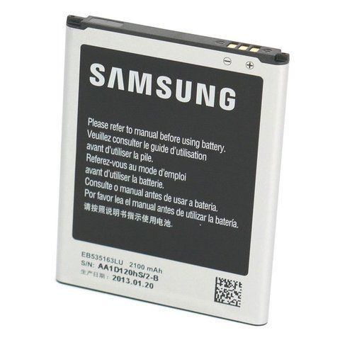 Акумулятор для телефону Samsung 2100 мАг EB535163LU I9082 Galaxy Grand нове LPNHE317406396 6ф 000012158 фото