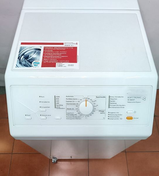 Стиральная машина вертикальная Premium W 665 F 6 кг sn 57124561457 000053768 фото