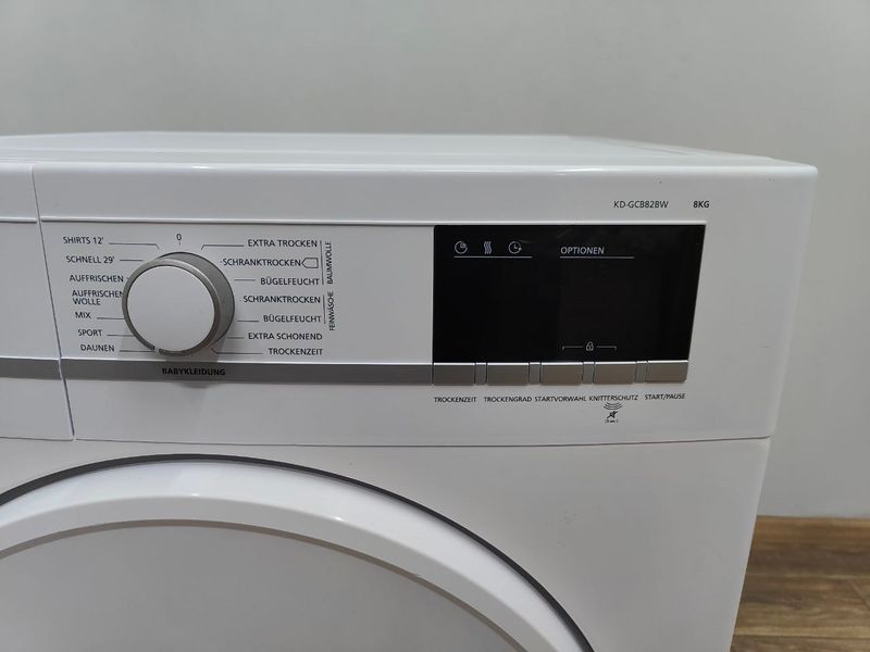 Сушильна машина Sharp KD GCB82BW DE 2700W 8кг sn 1555 000048710 фото