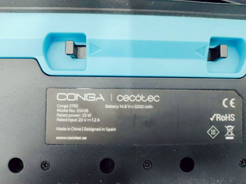 Пилосос робот Cecotec Conga 3790 05436 33w 3200 mAh sn 191118DB001263 000043171 фото