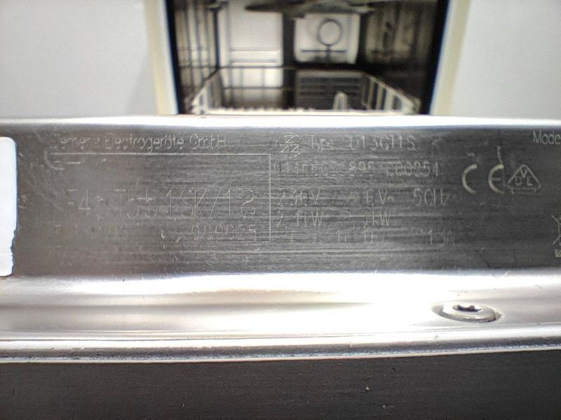 Посудомийна машина Siemens SM57551SK 2300W 10ком sn 9106000025 n548 000051476 фото