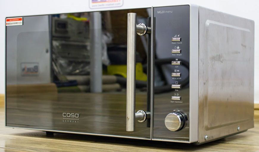 Мікрохвильова піч Caso D80D20ESLA5H 1200W гриль 1000W sn 503990332008089 000016149 фото