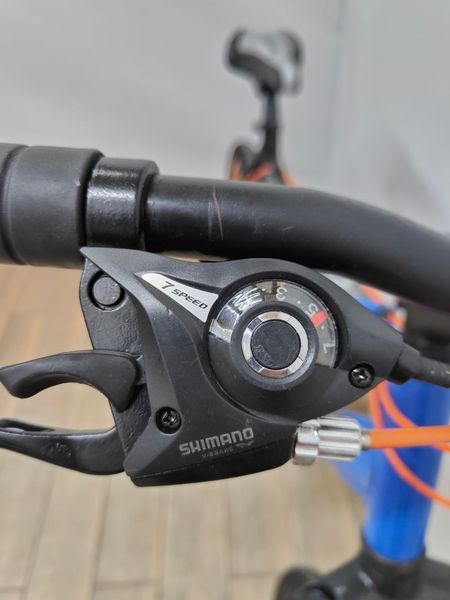 Велосипед 26 Hai Bike Hai Power горный черно голубой алюм 000050923 фото