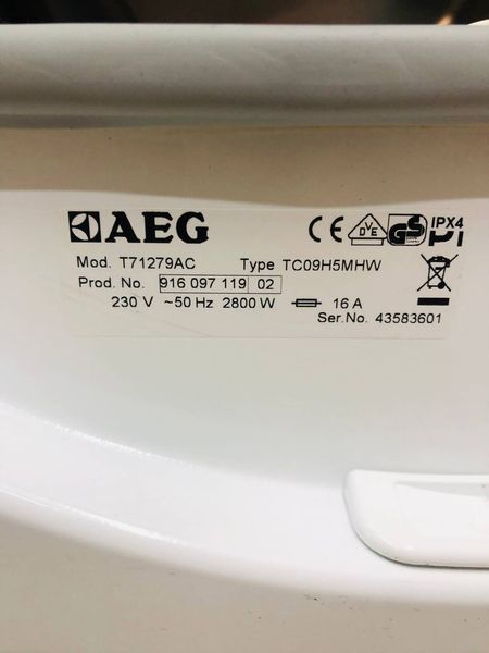 Сушильная машина AEG Protex T71279AC 000043535 фото