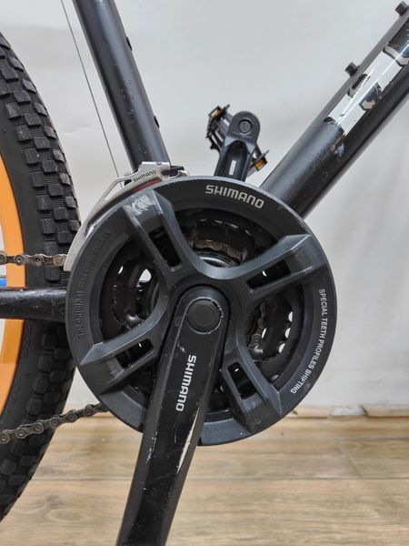Велосипед 26 Hai Bike Hai Power горный черно голубой алюм 000050923 фото