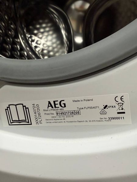 Стиральная машина AEG L7FBG61480 000046362 фото