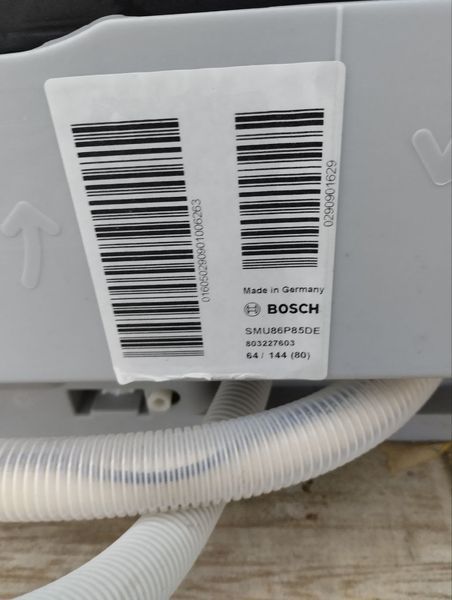 Посудомоечная машина Bosch SMU86P85DE sn 016050290901006263 000046292 фото