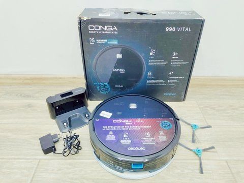 Пилосос робот Cecotec Conga 990 Vital 05417 2600 mAh sn 541700020117 000043167 фото