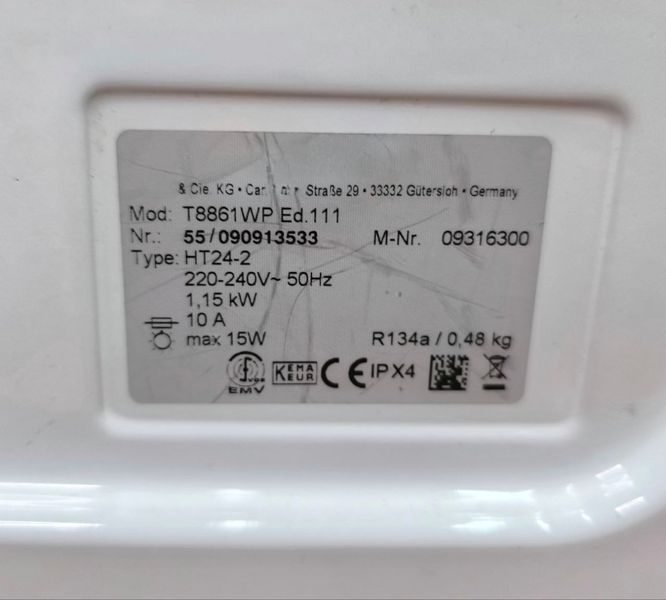 Сушильная машина Premium T 8861 8кг sn 55090913533 000050846 фото