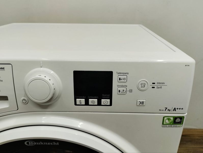 Стиральная машина Bauknecht AF7F4 1850W 7кг sn 961535490000 000049467 фото