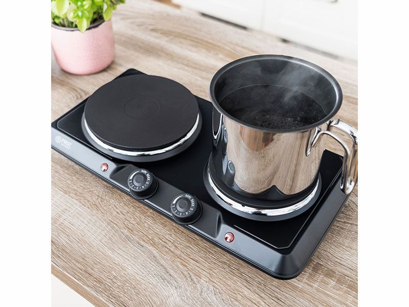 Плита электрическая First FA 5083 5 2500w Black 000045334 фото