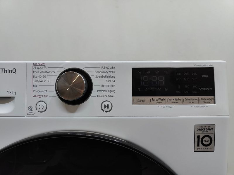 Стиральная машина LG ThinQ F4WR703Y 2250W 13кг sn 311PNFS8E963 000052875 фото