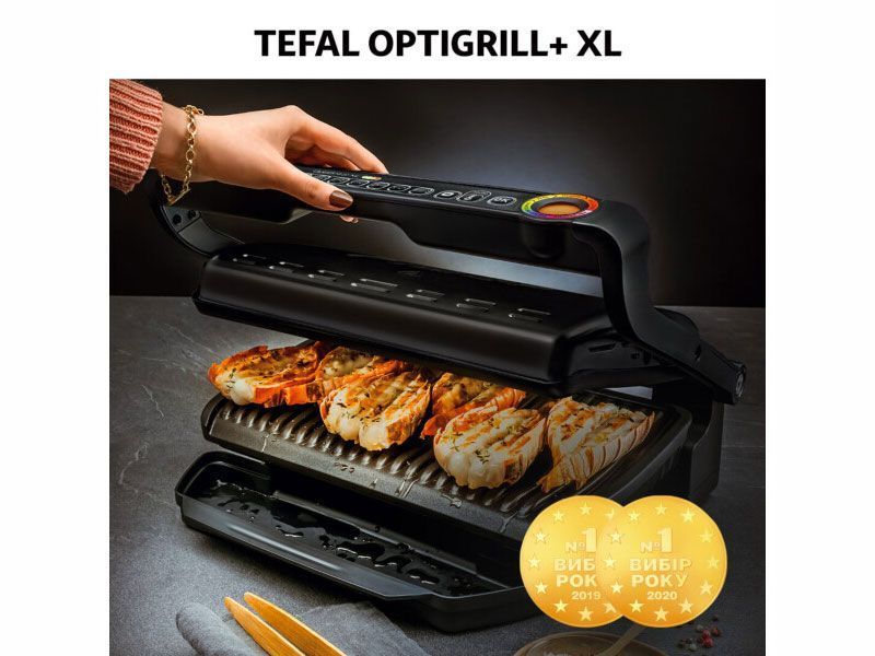Контакт гриль Tefal OptiGrill Plus XL GC722834 2180w 000041950 фото