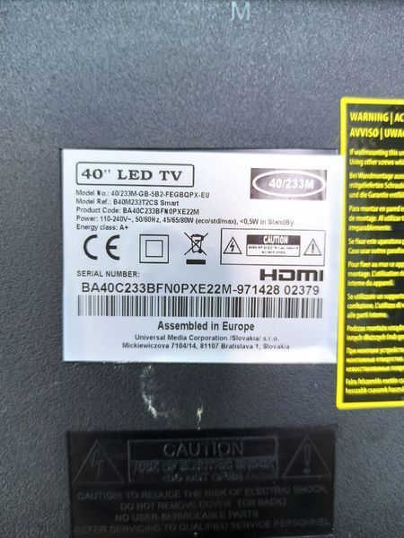 Телевизор 40 Blaupunkt 40233M GB LED 000041407 фото