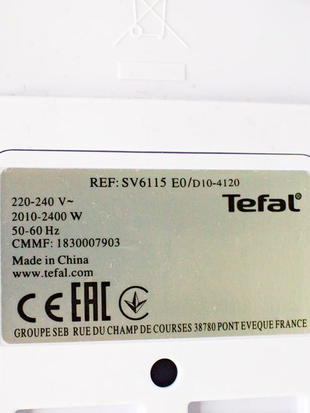 Парогенератор Tefal SV6115 000026510 фото