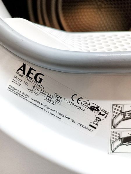 Сушильная машина AEG Protex Plus T6577EXIH 000045968 фото