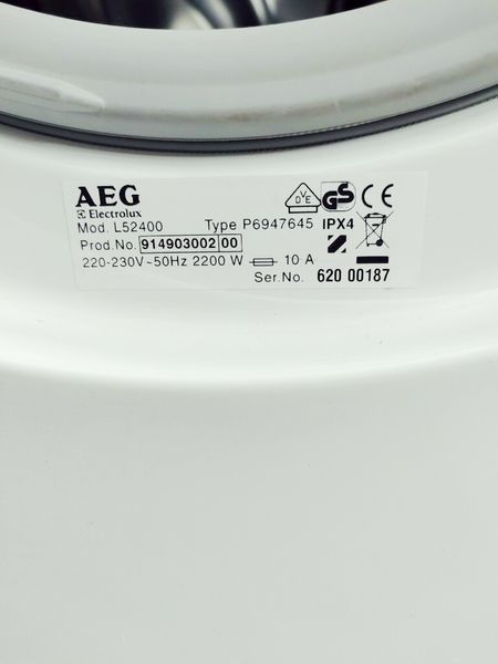 Стиральная машина AEG L52400 000036191 фото