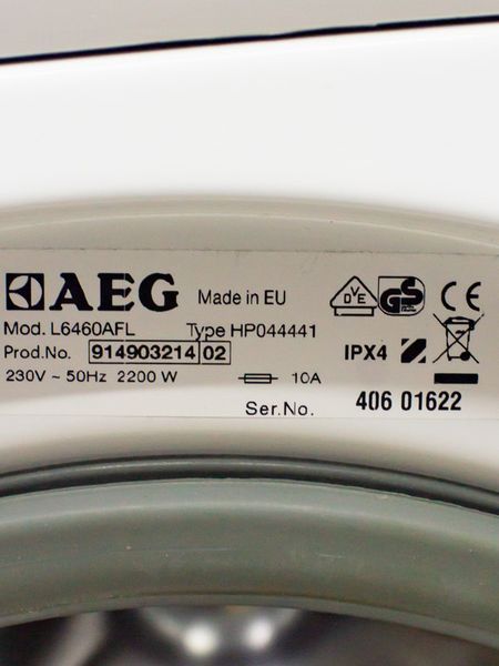 Стиральная машина AEG L6460AFL 000034468 фото