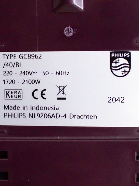 Парогенератор Philips PerfectCare Expert Plus GC8962 40 000030568 фото