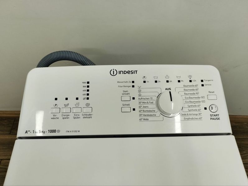 Пральна машина Indesit ITV A51052W1 2100W 5кг sn 601200074 000049468 фото