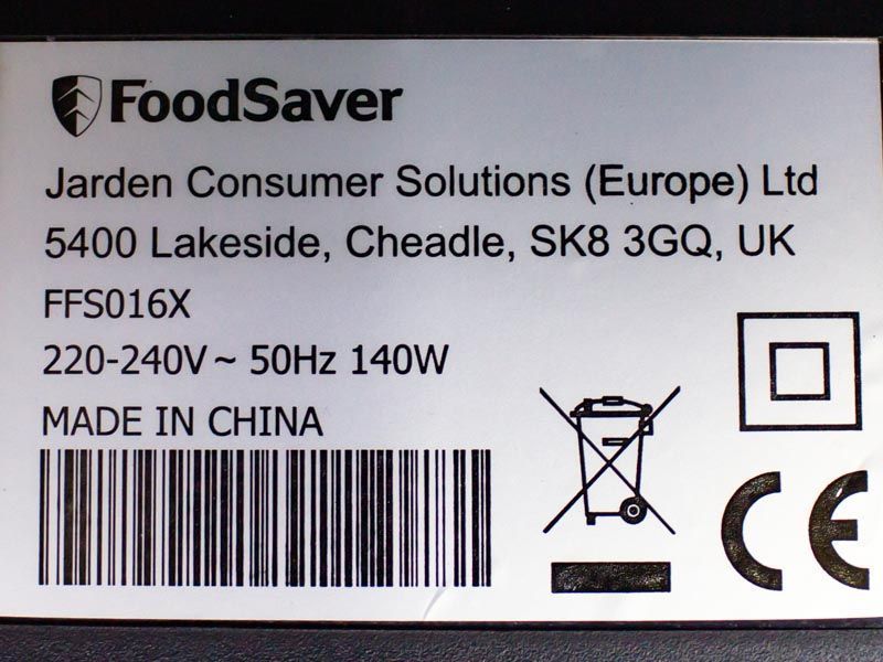 Пищевой вакуумный упаковщик FoodSaver FFS016X 000026545 фото