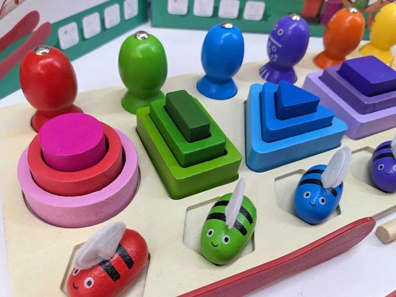Дитяча розвиваюча іграшка Bee Fishing Tower Game 000045826 фото
