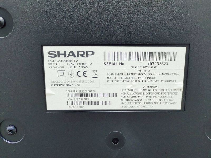 Телевизор 32 Sharp LC 32LE510E LCD Full HD 000037346 фото