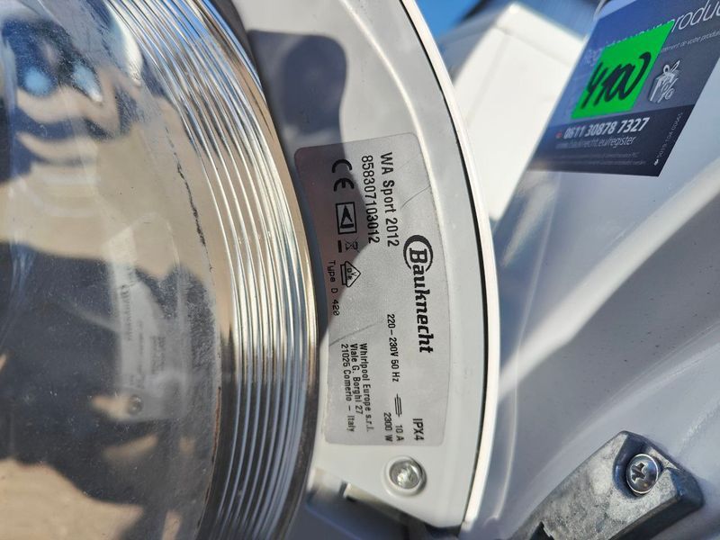 Пральна машина Bauknecht WA Sport2012 2300W 7кг sn 858307103012 000050726 фото