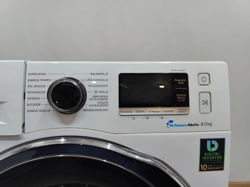 Пральна машина Samsung WW80J6400CW 2400W 8кг sn 04GB5ESG900078B 000051694 фото