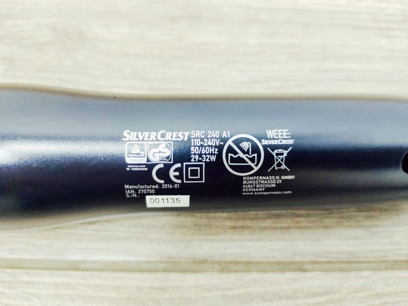 Плойка SilverCrest SRC 240 A1 32w 000038205 фото