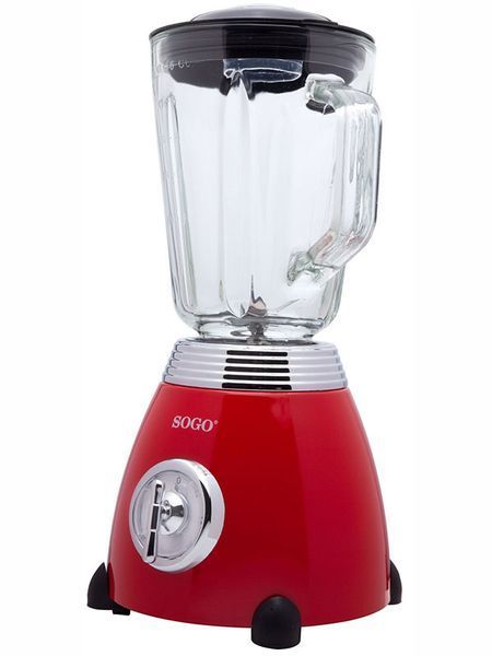 Блендер стационарный Sogo Retro SS 5560 500w 1500мл Red 000044536 фото