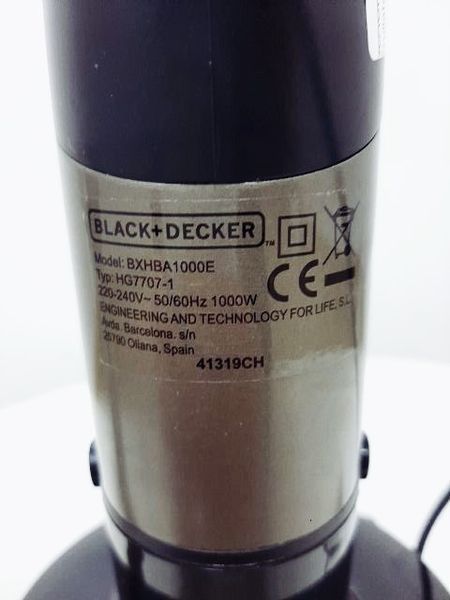 Блендер набір Black Decker BXHBA1000E 1000w стік LPNHE596602354 43е 000033494 фото