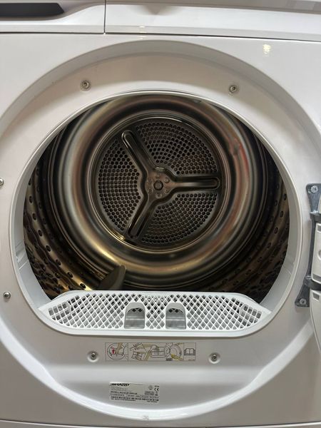 Сушильна машина Sharp KD GCB72BW DE 2700W 7кг sn 00721177010096320929 000054336 фото