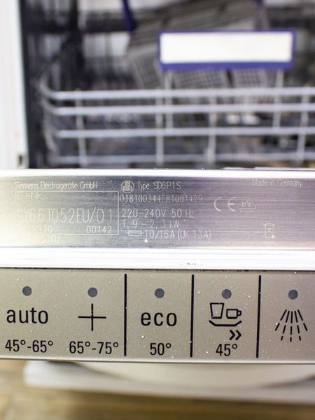 Посудомийна машина Siemens SX66T052EU 01 2300w 12 персон sn 8810 00142 000024661 фото