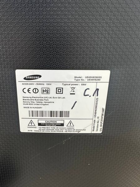 Телевизор 48 Samsung UE48H6290SS Smart TV Full HD LED 3D 130W sn 0A3F3HHF801440T 000055225 фото