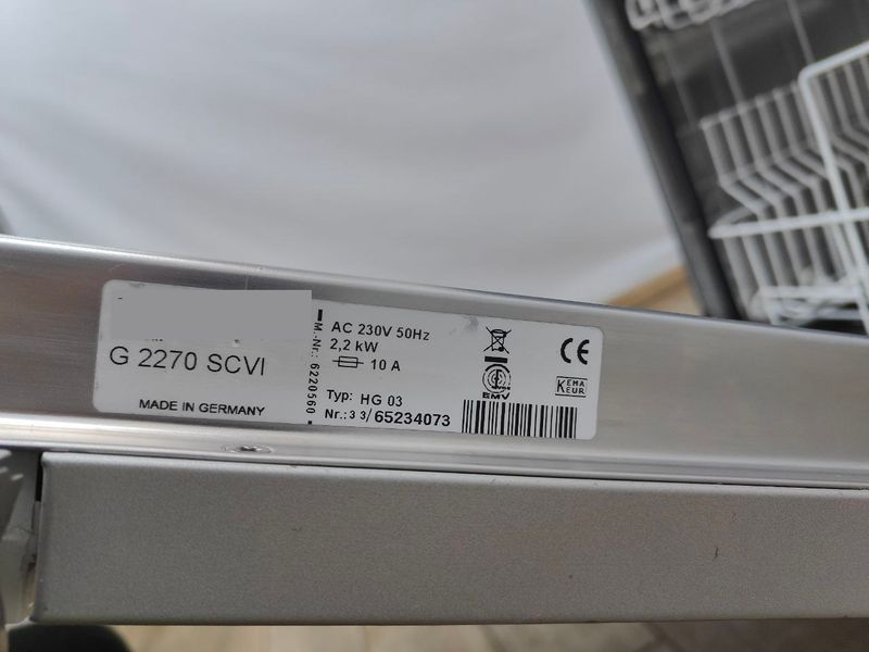 Посудомоечная машина Premium G 2270 SCVI 000038782 фото