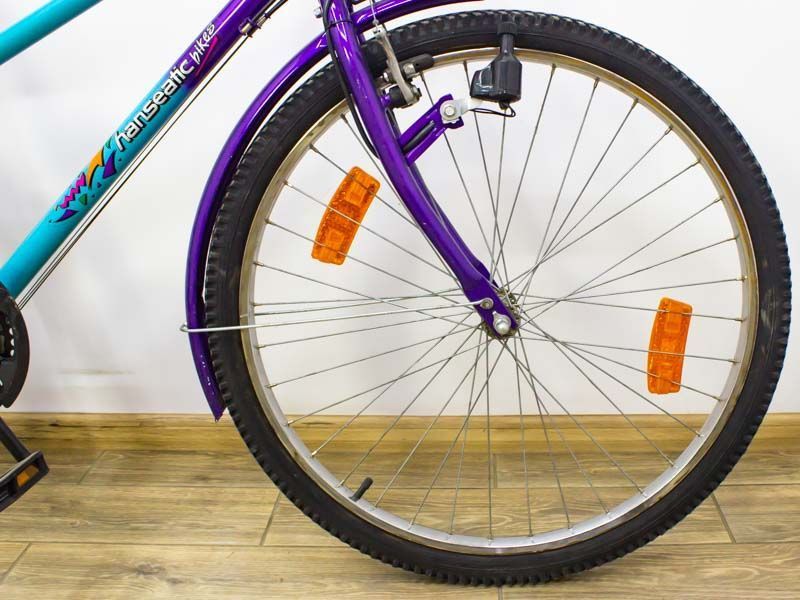 Велосипед 26 Hanseatic Bikes дамка синій сталь 000024405 фото