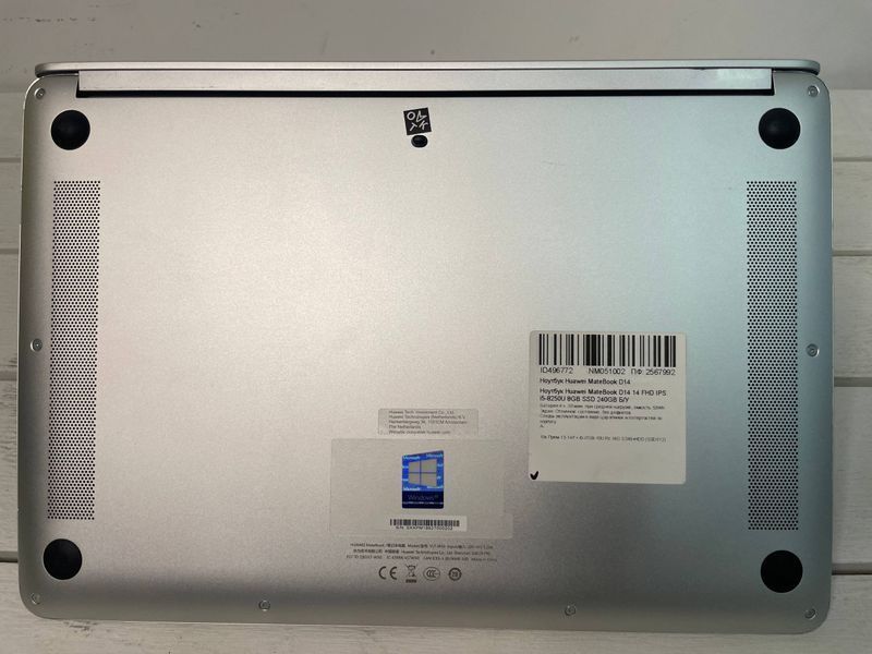 Ноутбук Huawei MateBook D14 14 FHD Б/У Бат 4:30 часа 000050065 фото
