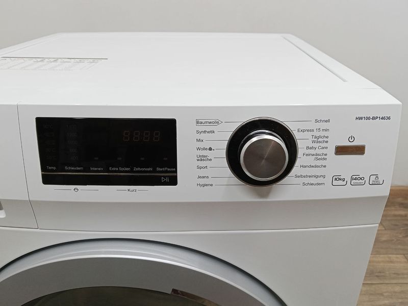 Пральна машина Haier HW100BR14636 1900W 10кг sn CE0J9NE0L00T7L6G0011 000051124 фото