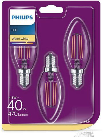 Лампа Philips LED Bulb Drop 150 Вт E27 2700K 000023074 фото