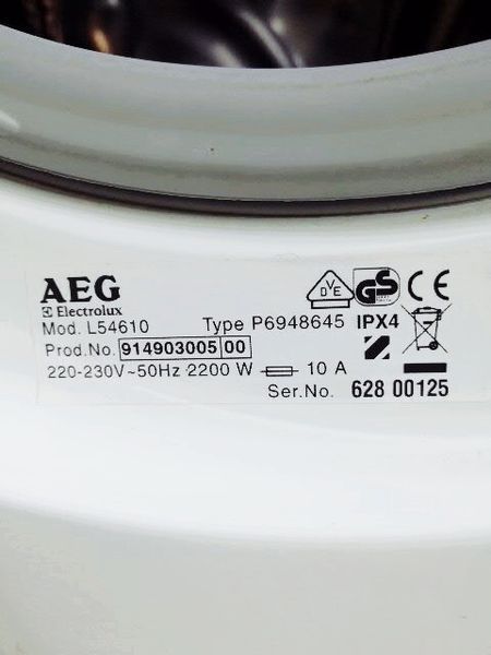 Стиральная машина AEG L54610 000034496 фото
