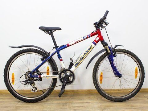 Велосипед 24 Bergamont Team підлітковий синьо-білий алюм 000028931 фото