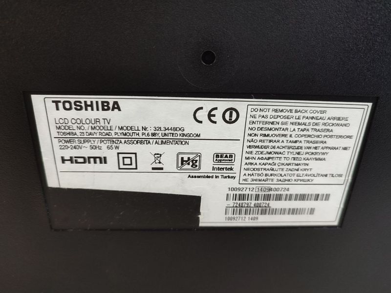 Телевизор 32 Toshiba 32L3448DG LCD Full HD 000043976 фото