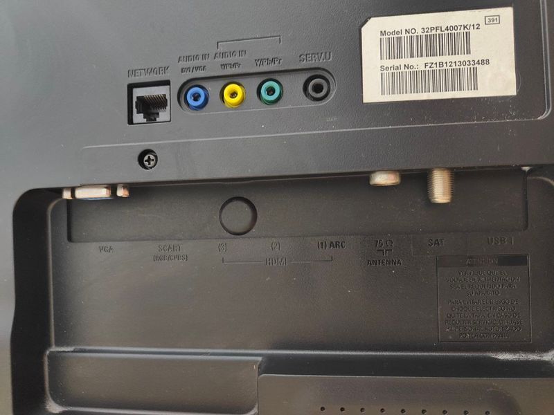 Телевизор Philips 32PFL4007K12 65W sn SQ5524ELA 000050703 фото