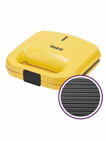 Бутербродница Magio MG 374 750w Yellow 000038994 фото