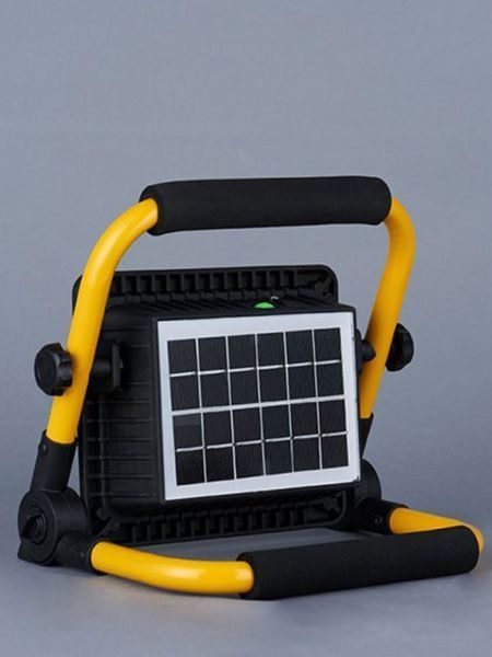 Прожектор акумуляторний із сонячною батареєю Solar Light W743 50W 5000 mAh 000037952 фото