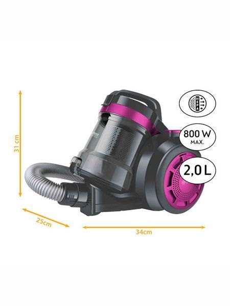 Пилосос циклонний First FA 5547 4 PU 800w 2л 000044969 фото